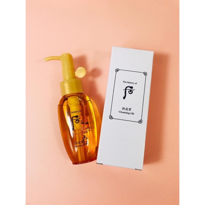 Dầu Tẩy Trang Whoo Vàng 50ML Dạng Dầu Siêu Sạch Mịn