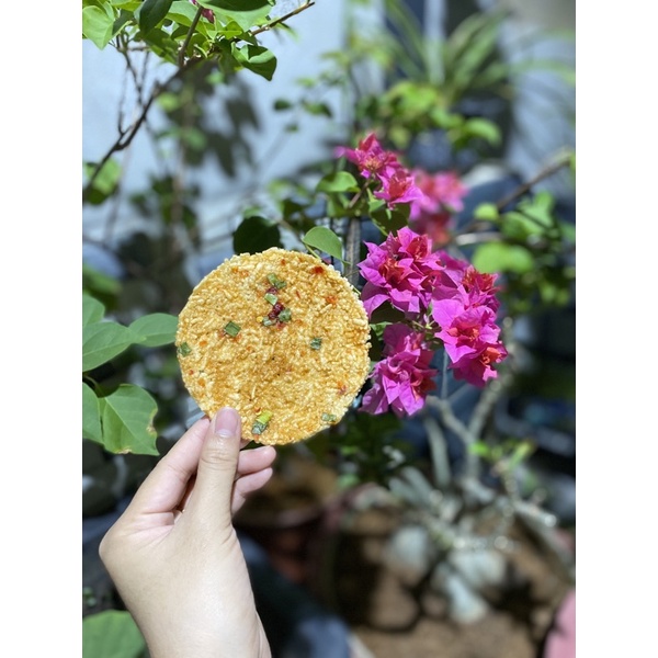 Cơm cháy mắm hành Natha Ngon