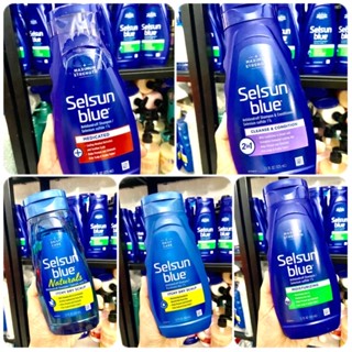  Dầu gội Selsun Blue Antidandruff Shampoo Mỹ Giúp Làm Sạch Nấm Gàu 325ml 