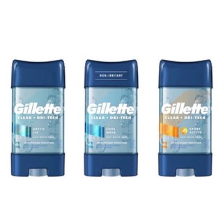 (Date: 11/2025) - Gel Lăn Khử Mùi Dành Cho Nam Gillette Cool Wave USA 107g