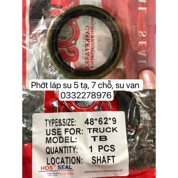 phớt láp cho xe suzuki 7 chỗ/ suzuki van/ suzuki 500kg /giá 1 cái