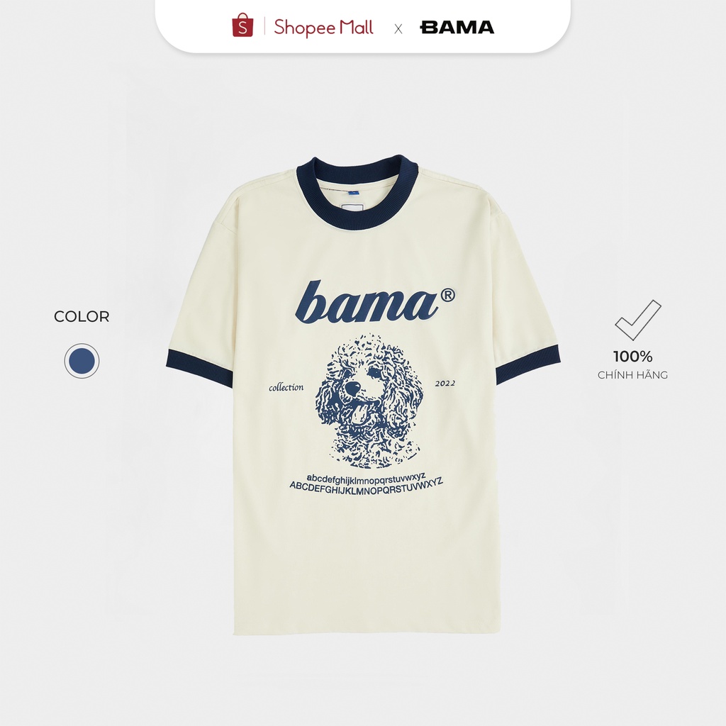 Áo thun BAMA Pet Ringer Tee - Blue Navie