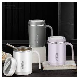 Cốc Giữ Nhiệt Office Cup Inox Healthylife- Kèm Ống Hút