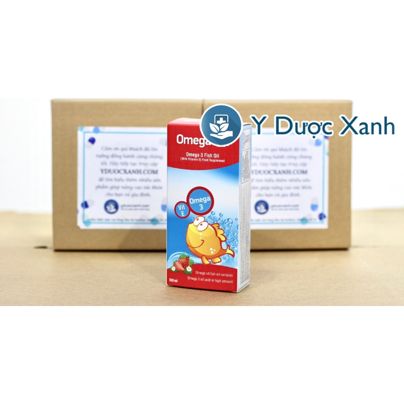 Mua  OMEGA VIT 100ml, Siro Omega 3 cho bé - Y Dược Xanh