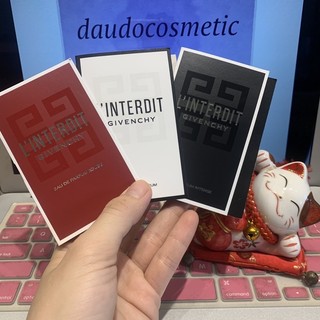 [ vial ] Nước hoa Givenchy L’Interdit EDP - EDT - Intense 1ml