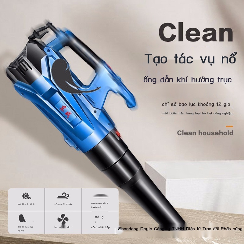 Máy sấy tóc Dongcheng thổi hút bụi đa năng kép công suất cao điều chỉnh tốc độ quạt gió điện bán buôn
