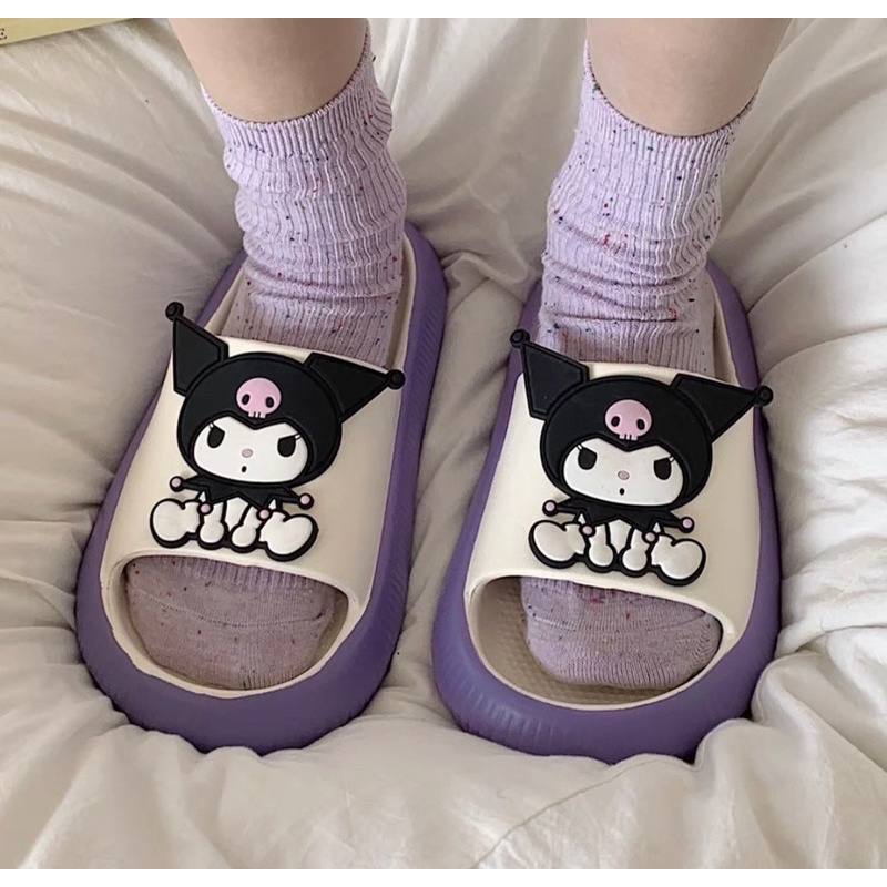 Dép Kuromi Dễ Thương Cho Nữ Đế Eva Siêu Nhẹ Hàng Chuẩn Xixitiao - Hatuno order