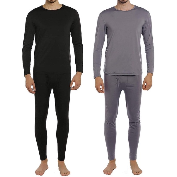 Đồ giữ nhiệt Nam set quần áo giữ nhiệt hai lớp polyester có lót nỉ cao cấp co giãn 4 chiều,bộ lót nhiệt Xuất Hàn