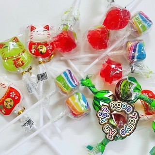 Combo Kẹo que cute sắc màu