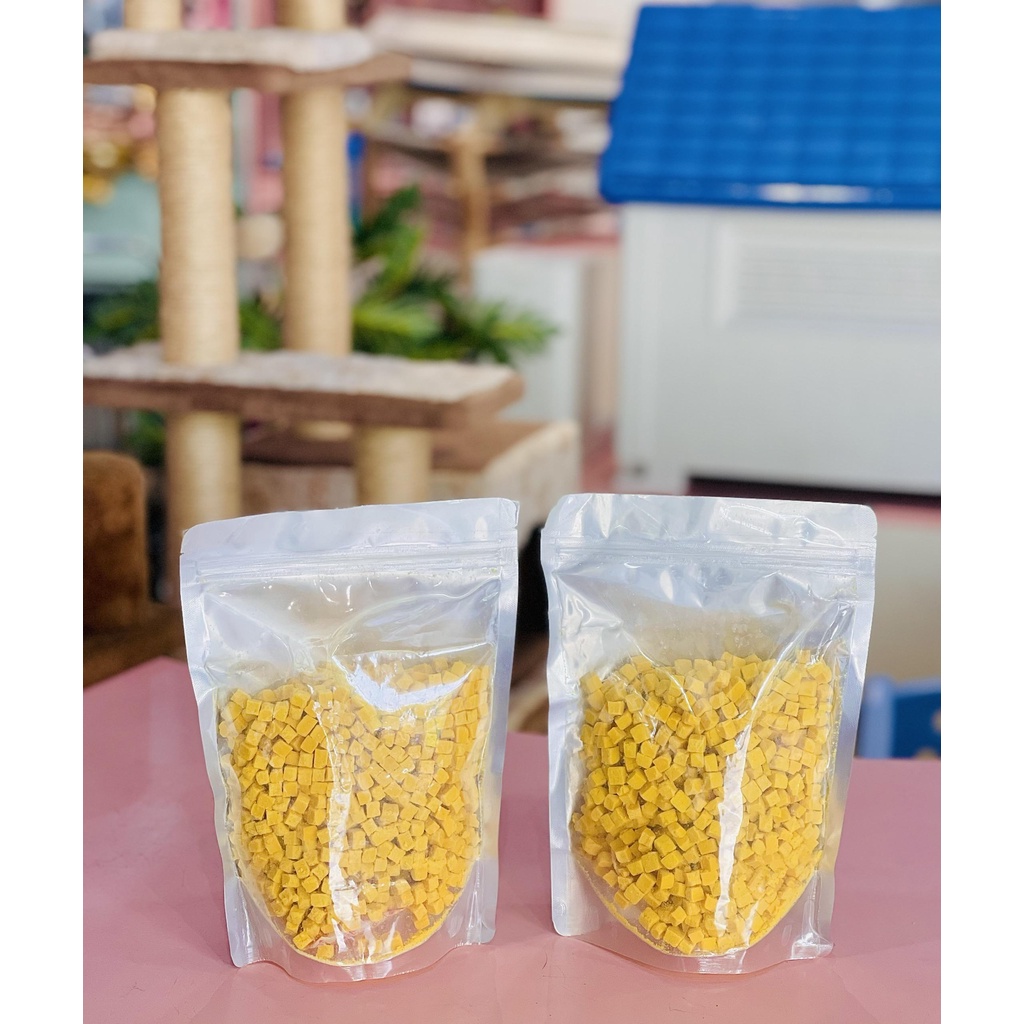 Trứng Gà Sấy Khô/ Đông Khô Dinh Dưỡng Cho Chó, Mèo