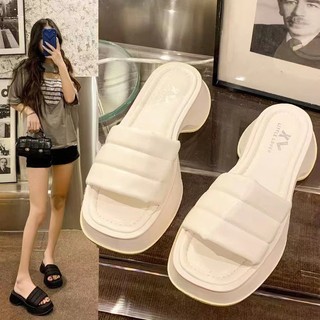 Dép đế xuồng độn đế 5cm siêu xinh, Dép nữ cao phong cách thời trang dễ phối đồ MSP 2322
