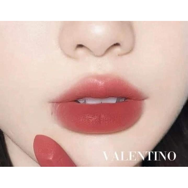 Son Cao Cấp Valentino Rosso Satin Lipstick Mini 1g - 100r Roman Grace - 217A Ethereal Red