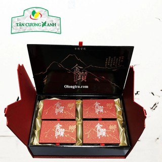 Hộp quà tặng - trà ô long nhật vượng hoàng gia sk1 600gr - hộp trà ô long đài loan cao cấp kèm túi xách