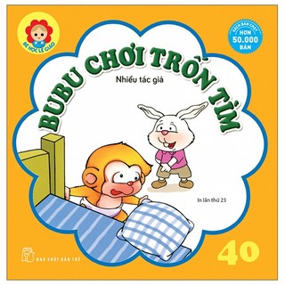 Sách - bé học lễ giáo - bubu 40: chơi trốn tìm