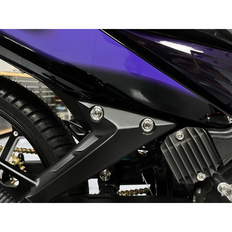 ỐC GÁC CHÂN SAU EXCITER INOX CNC