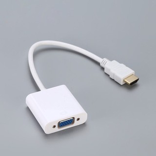 Cáp chuyển đổi HDMI sang VGA (Trắng)