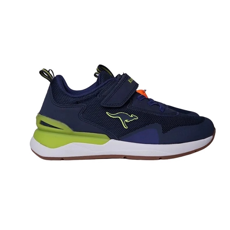 Giày quai dán trẻ em KangaRoos xuất Âu- Xanh navy