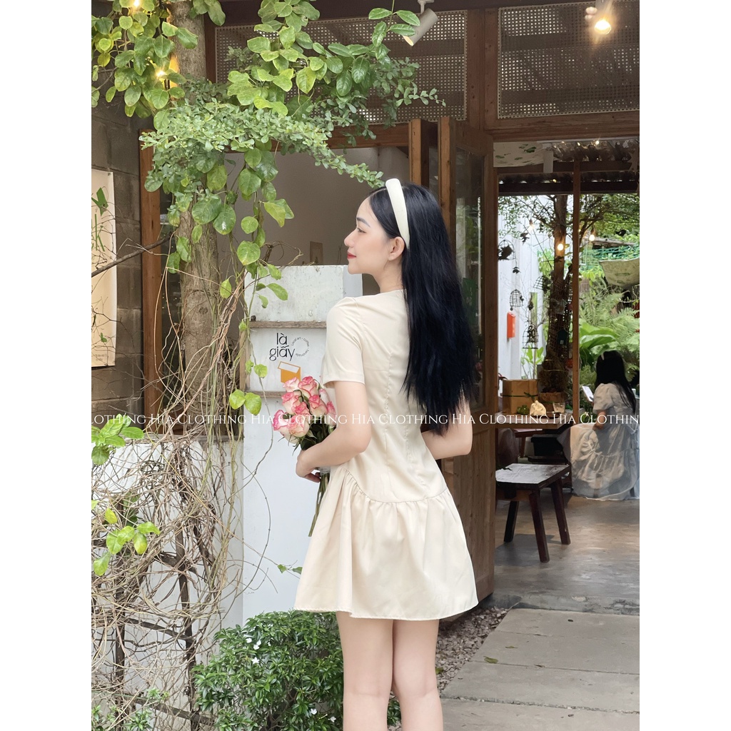 Váy Thiết Kế Cổ V 3 Màu HIA Clothing V839