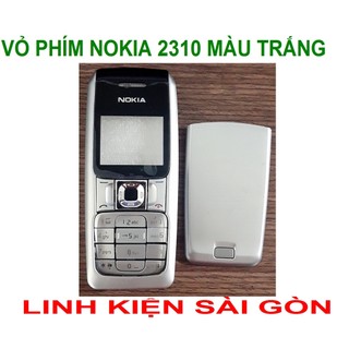 Vỏ phím nokia 2310 màu trắng