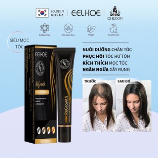 Tinh dầu bưởi mọc tóc eelhoe kích thích mọc tóc xịt mọc tóc 20ml dưỡng tóc-mẫu mới với đầu massage