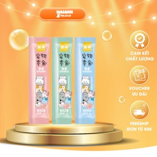 (Combo 100 Thanh Mix Vị) Súp Thưởng Shizuka Cho Mèo Thơm Ngon Bổ Dưỡng