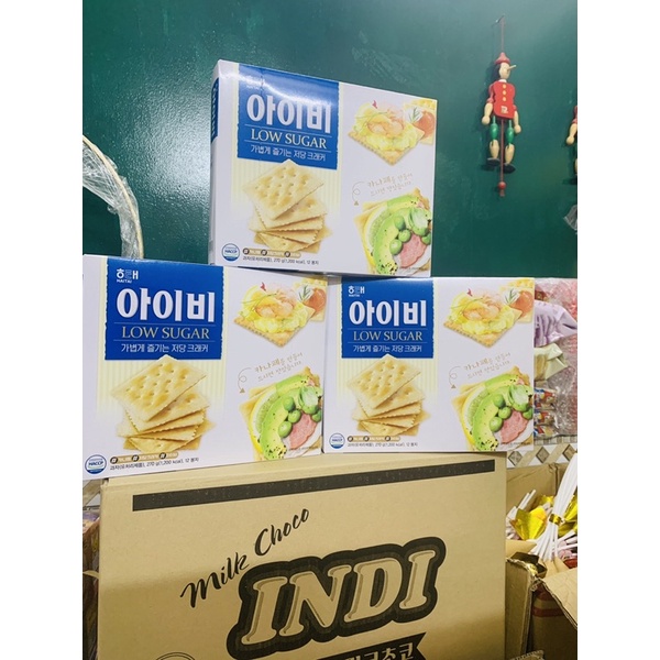 Bánh ăn kiêng không đường IVy Hàn Quốc hộp 270gram