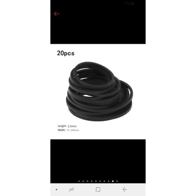 Dây curoa đài cassette vuông 1,5 mm