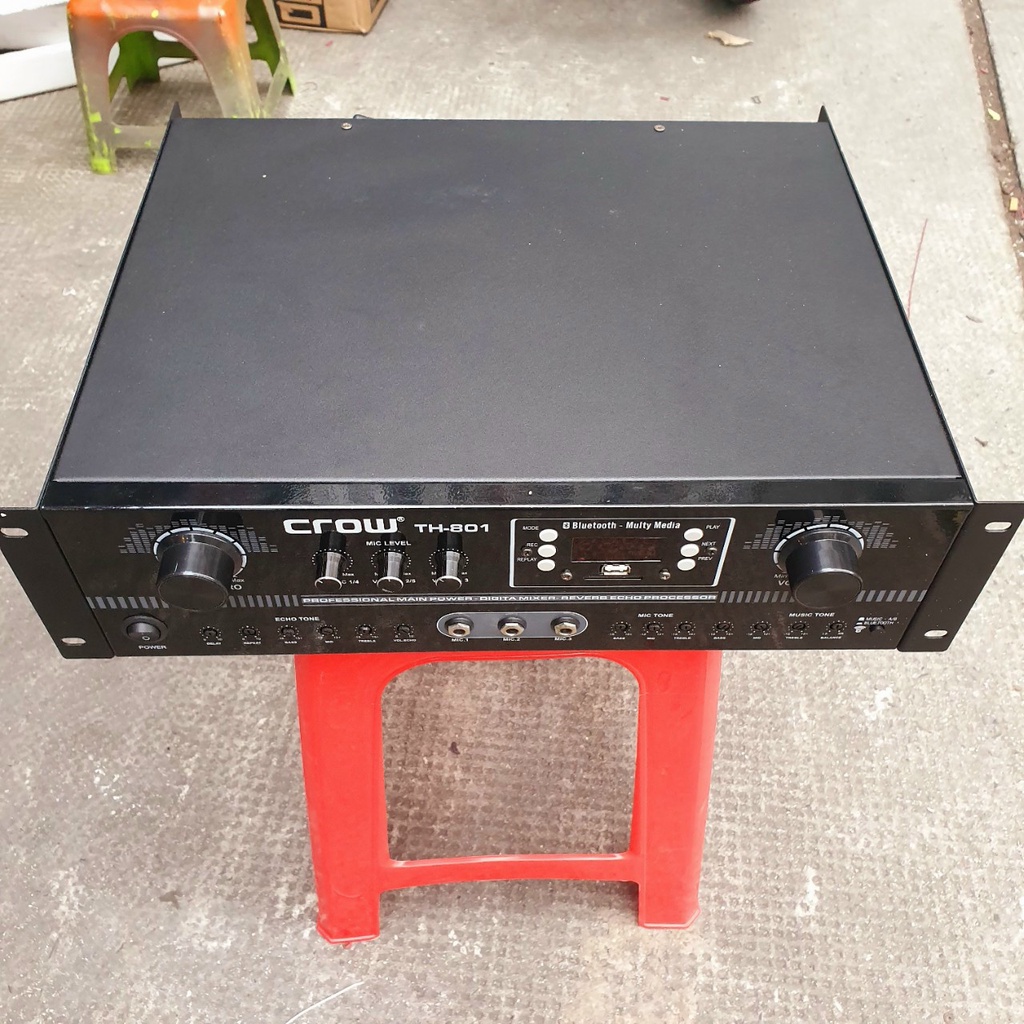 ĐẨY LIỀN VANG CROW 800W 2 KÊNH - 432VIETNAM