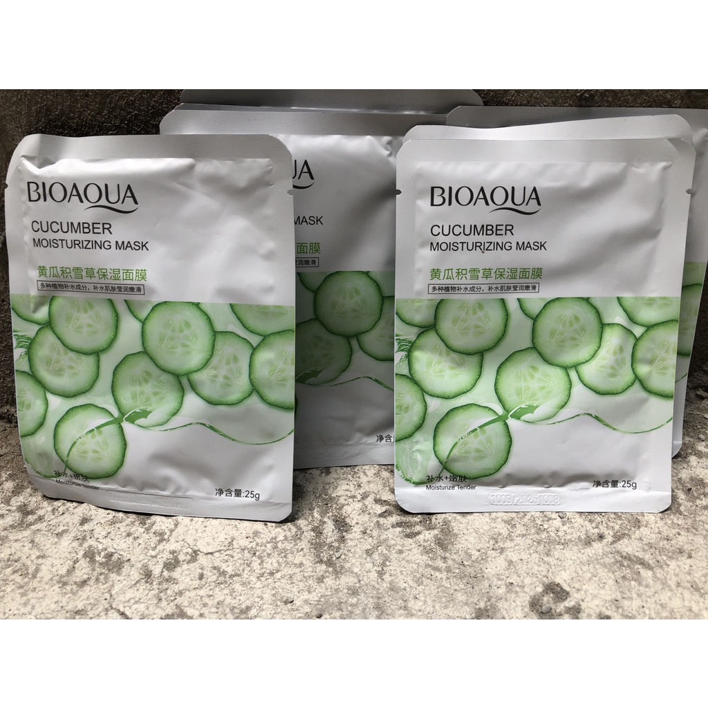 Mặt Nạ Dưa Chuột Dưỡng Trắng - Cấp Ẩm - Thải Độc Làm Sạch Da Hiệu Quả