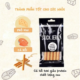 THỊT QUE MỀM CHO CHÓ BOW BOW STICK JERKY HÀN QUỐC