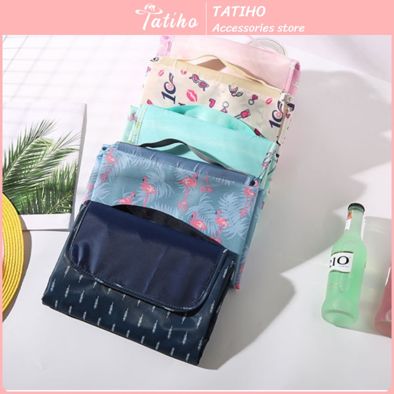 [Hàng Xịn, Giá Tốt] Thảm Picnic, Khăn Tấm Trải Cắm Trại, Du Lịch, Dã Ngoại  Chống Thấm Nước Gấp Gọn Tiện Dụng- Mã PN001