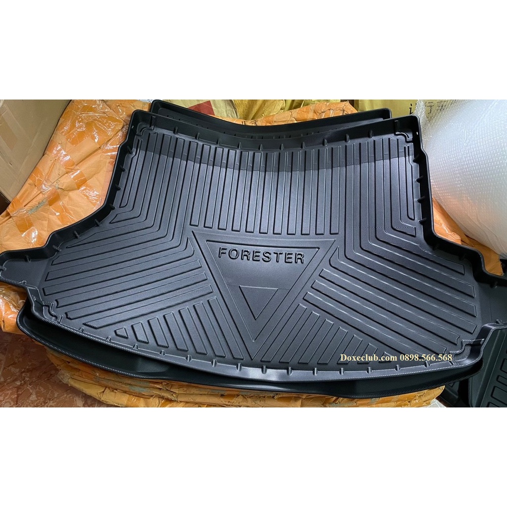 Thảm cốp  xe Subaru Forester nhựa TPE chống thấm cao cấp 2019-2023