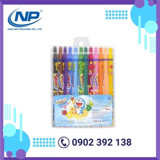 Bút sáp vặn Colokit Doraemon TCR-C04/DO