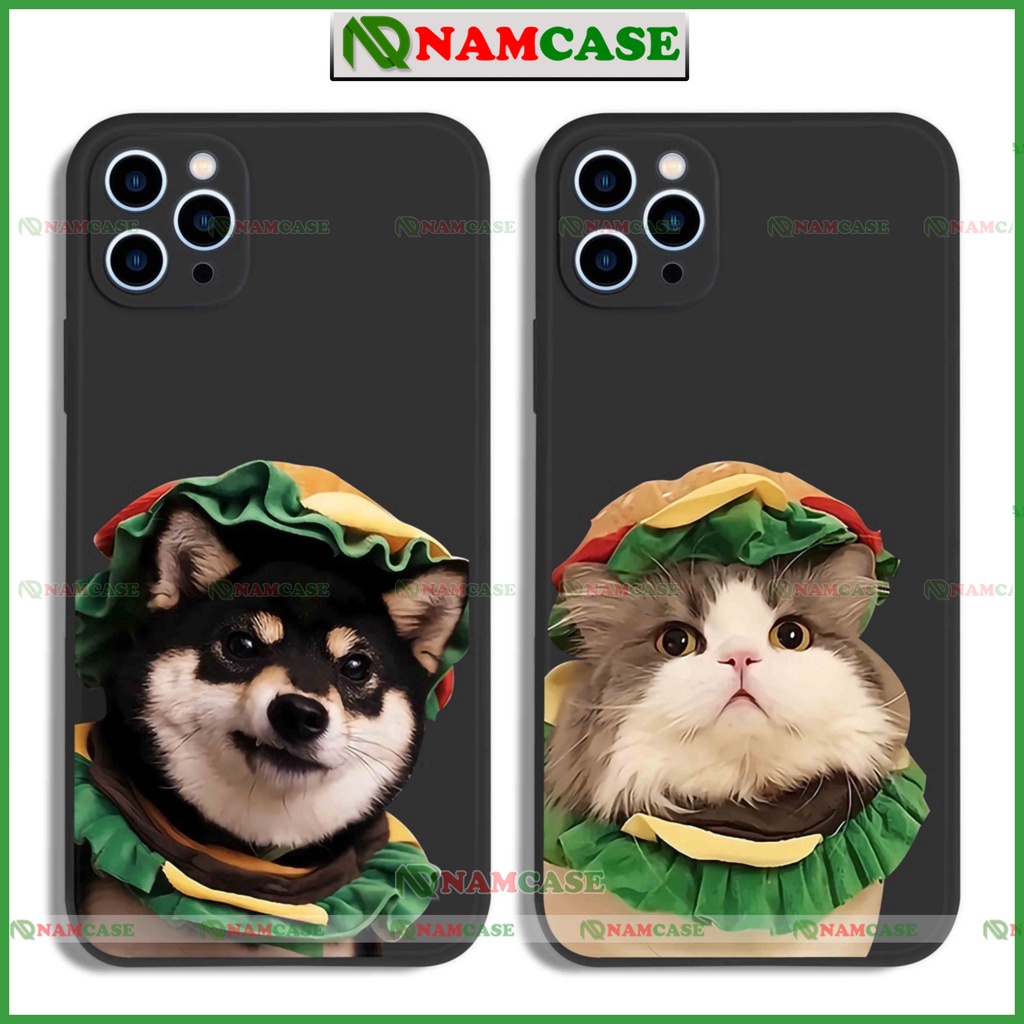 Ốp lưng iphone cặp đôi hoạt hình độc lạ chó ngộ nghĩnh dễ thương đẹp cho ip 6/6s/7/8/X/XS/11/12/13/14 Pro Plus Max