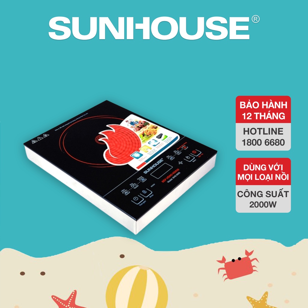 Bếp hồng ngoại SUNHOUSE SHD6006