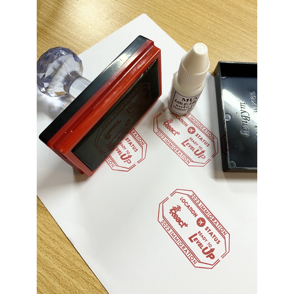 Dấu in lên ly giấy KHÔNG BÓNG