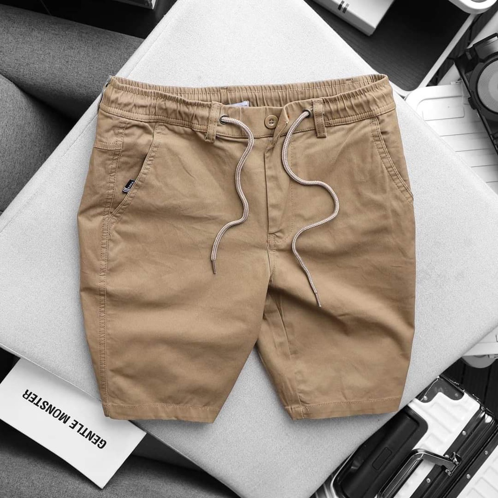 Quần lửng, short Kaki Co Giãn Cao Cấp Không Phai Không Xù