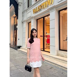 Váy dạ hồng baby