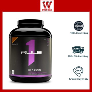 Rule 1 Casein 4lbs (1.87kg ) - Casein Rule 1 Sữa Hỗ Trợ Tăng Cơ Hấp Thu Chậm Ban Đêm