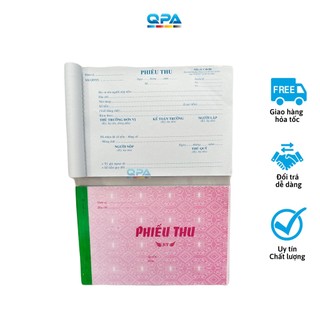 Phiếu thu 1 liên - 2 liên - 3 liên