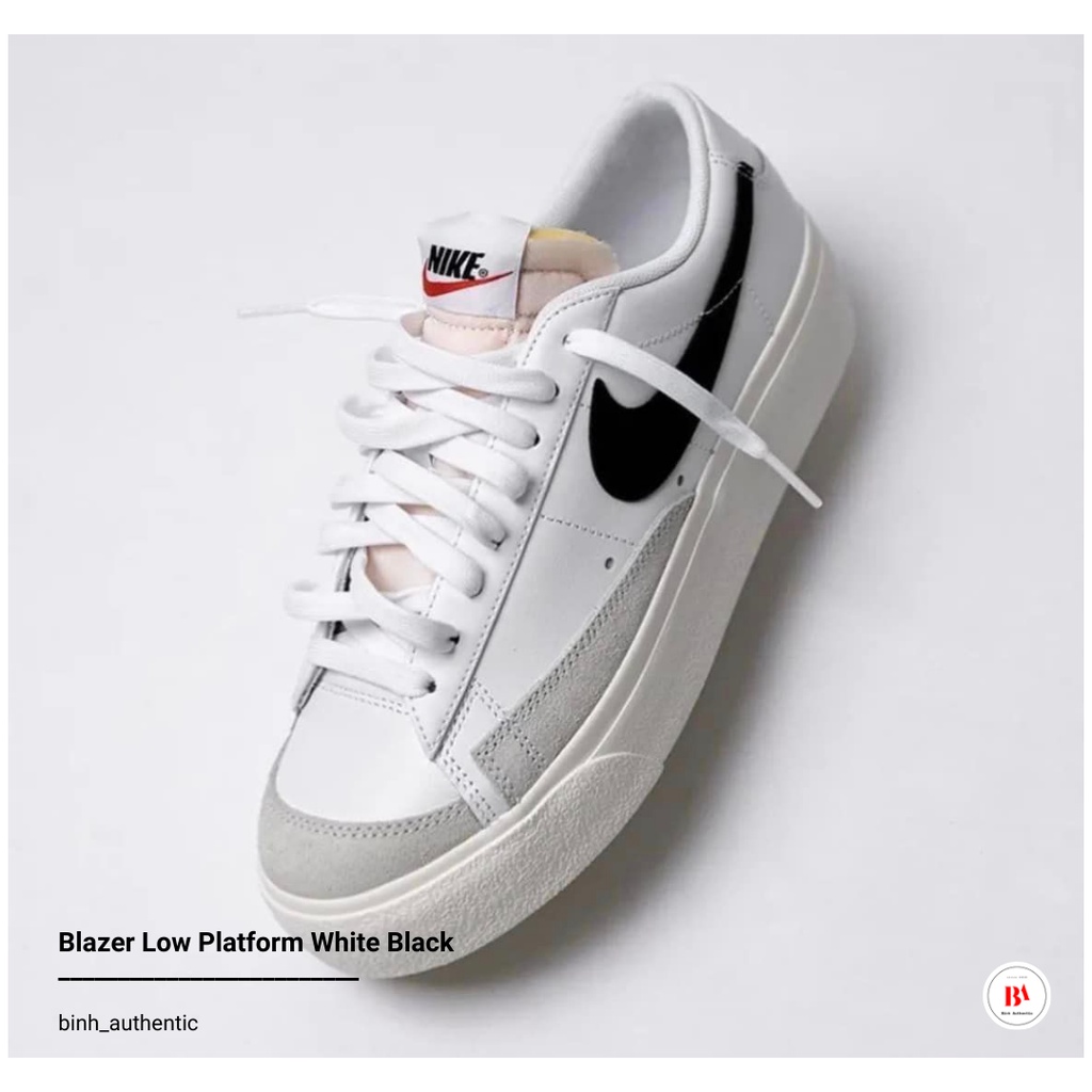 Chính Hãng Giày Nike Blazer Low Platform Trắng
