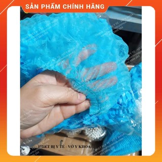 Nón giấy y tế (nón con sâu) - bịch 100 cái