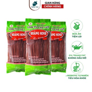 Bún lứt Hoàng Minh hàng Chính Hãng/Sợi dai /bún lứt đen/ Ăn kiêng,giảm cân