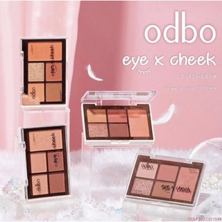 Phấn mắt odbo eye x cheek palette
