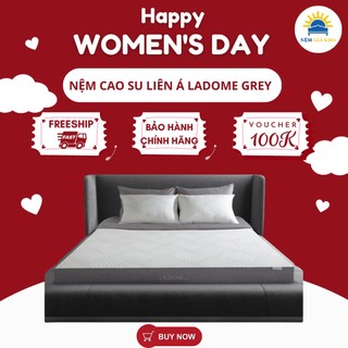 Nệm cao su liên á ladome grey bảo hành 12 năm