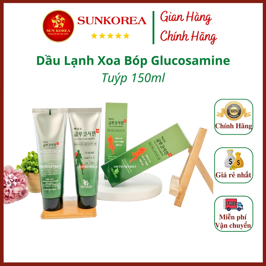 Dầu Lạnh Xoa Bóp Glucosamine Hàn Quốc