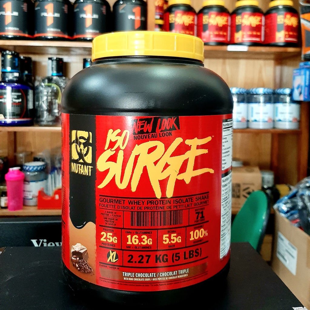 WHEY PROTEIN TĂNG CƠ ISO SURGE 5LBS MUTANT - CHÍNH HÃNG