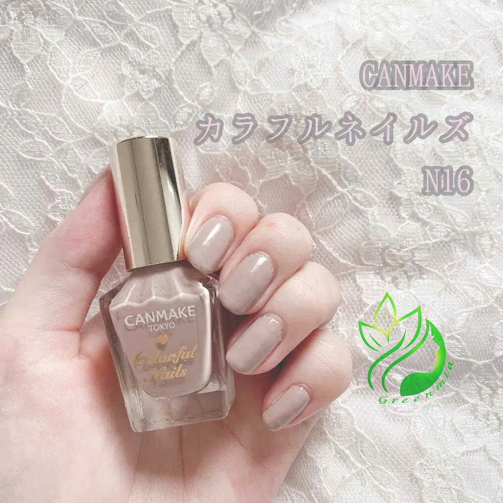 Sơn Móng Tay Thạch Canmake Tokyo Japan Nhật Bản Nội Địa Sơn Móng Chân Màu N16 Cocoa Nude