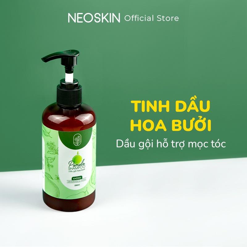 Dầu Gội Tinh Dầu Bưởi Kích Thích Mọc Tóc, Ngừa Rụng, An Toàn Lành Tính Thiên Nhiên NEOSKIN 250ml (Chai)