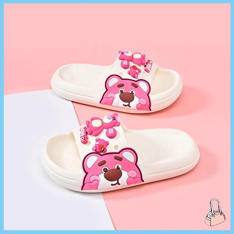 Dép gấu dâu dép dễ thương